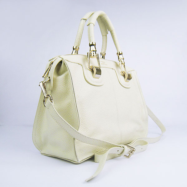 Fake Hermes New Arrival Double-duty leather handbag Off-White 60669